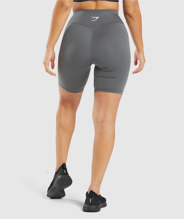 Damske Šortky Gymshark Training Cycling Siva Siva | SJ8760231